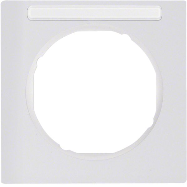 Frame 1gang, lab. field, R.3, p. white glossy image 1