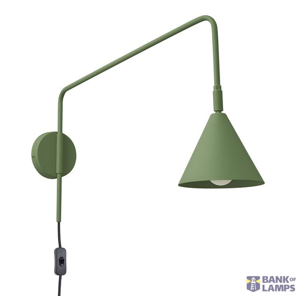Wall lamp NOX olive green image 1
