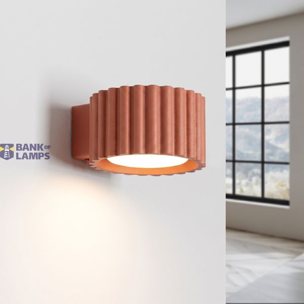 Wall lamp AURA red ochre Gx53 image 6