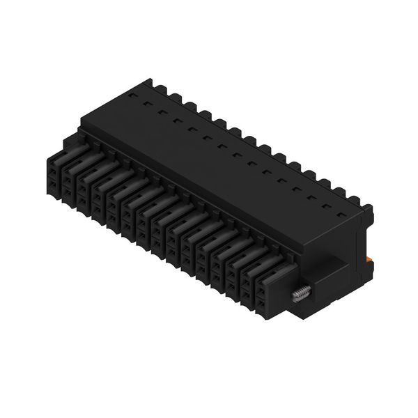 PCB plug-in connector, female plug, 3.50 mm, Number of poles: 30, 180°, PUSH IN with push button, Clamping range, max. : 1.5 mm², Box image 5