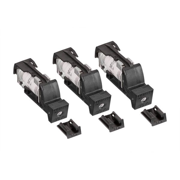 Fuse Plug for TYTAN, 3 x 35A, D02, complete, 24-60VDC image 1