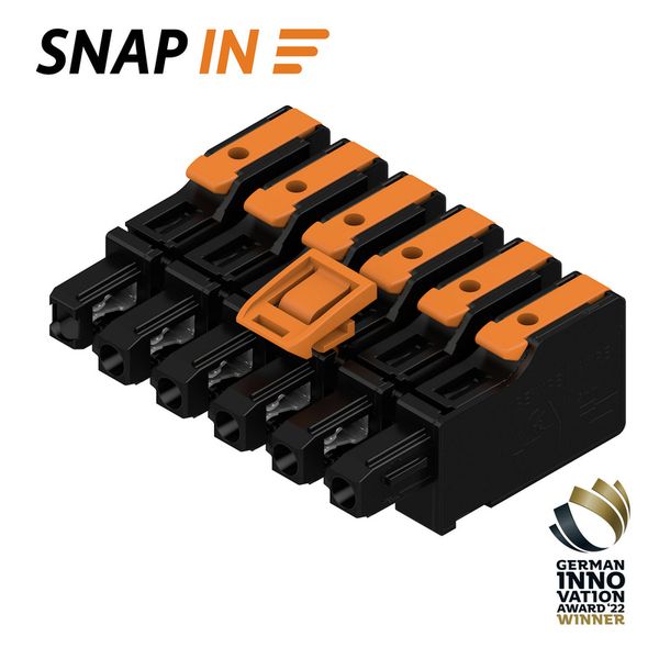 PCB plug-in connector, female plug, Pitch in mm (P): 7.50 mm, Number of poles: 6, Box image 1
