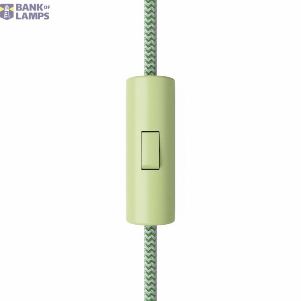 Rewireable cylindrical single pole rocker switch with earth terminal image 1