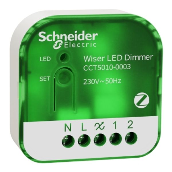 SE CCT5010-0003 Wiser flush-mounted dimming actuator, switching and dimming, Wiser Home, Quick Home image 1