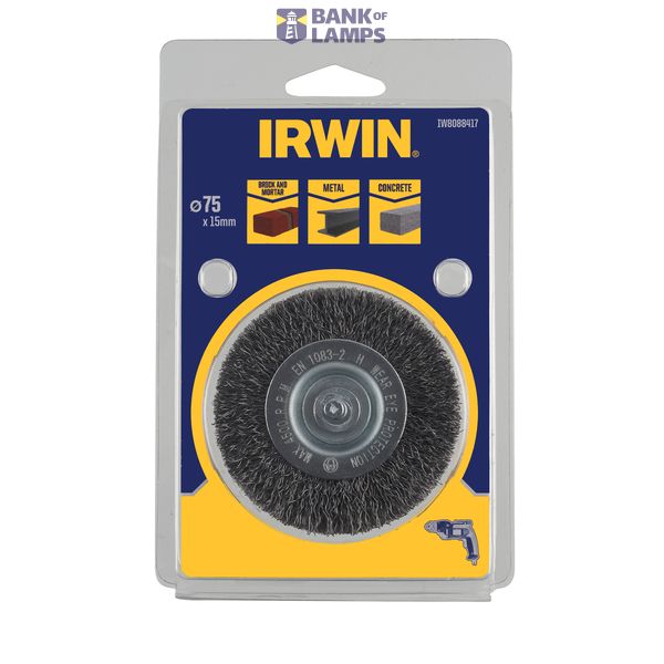 Crimped Steel Wire Wheel,75mm image 2