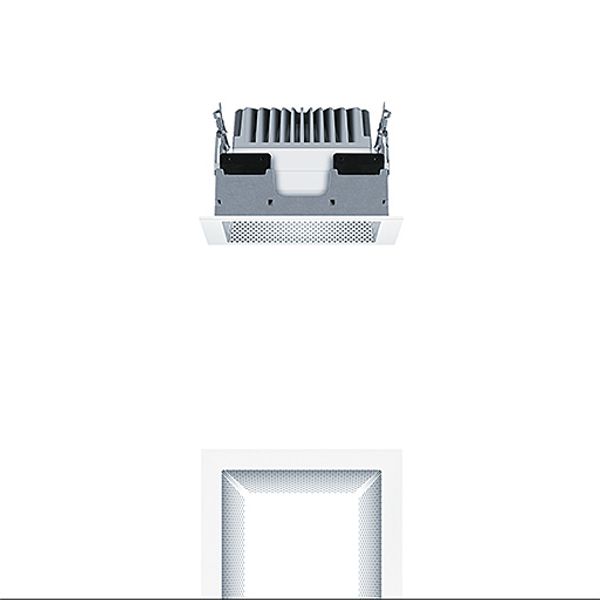 PANOS EVO Q140H 15W 840 LDO FAL WH - LED ceiling-recessed luminaire image 1