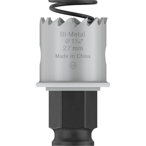 PRO Sheet Metal Power Change Plus Hole Saw 27  mm image 1