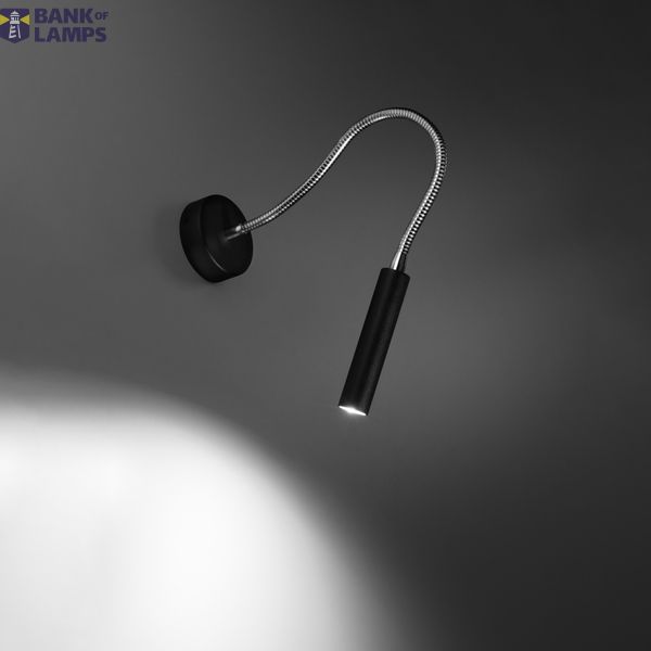 WALL LAMP AXIL BLACK G9 1X40W IP20 image 3