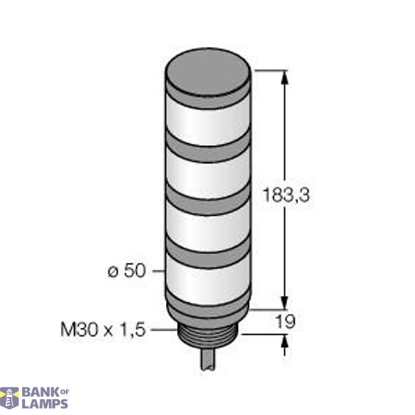 LED Signal Light Tower Light   TL50YBGR image 2