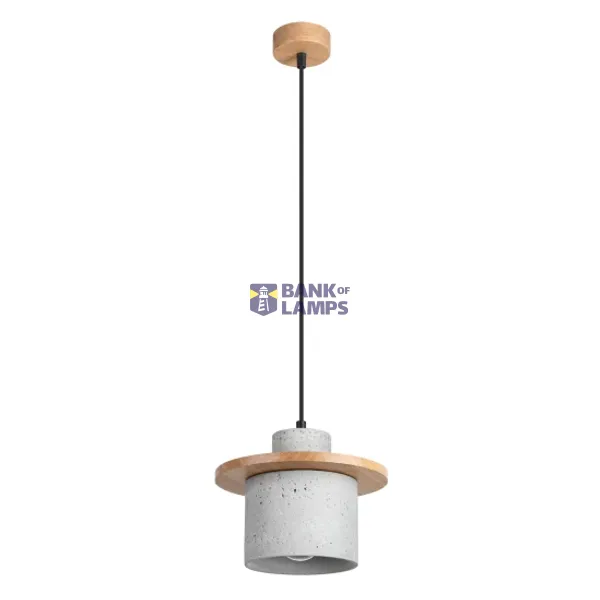 Pendant lamp MAB concrete image 1