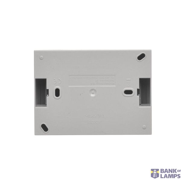 Two-pole switch, (module), Simon 24, IP20/IP44, 10AX, black matt image 1