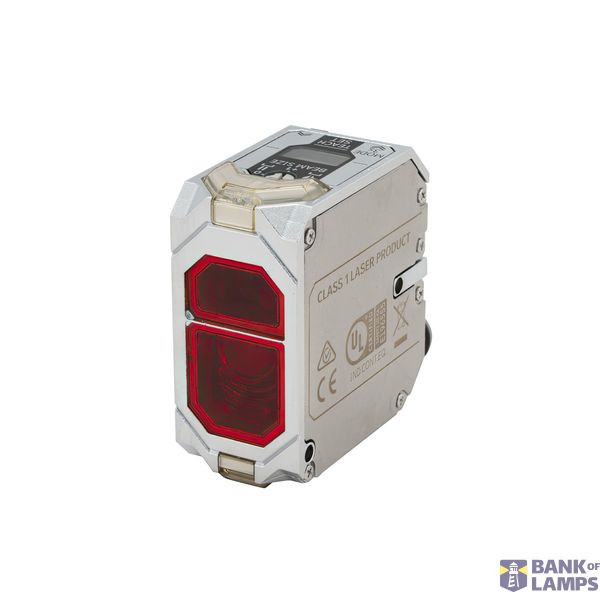 Photoelectric sensor, aluminum die cast (chrome plating) case, red las image 3