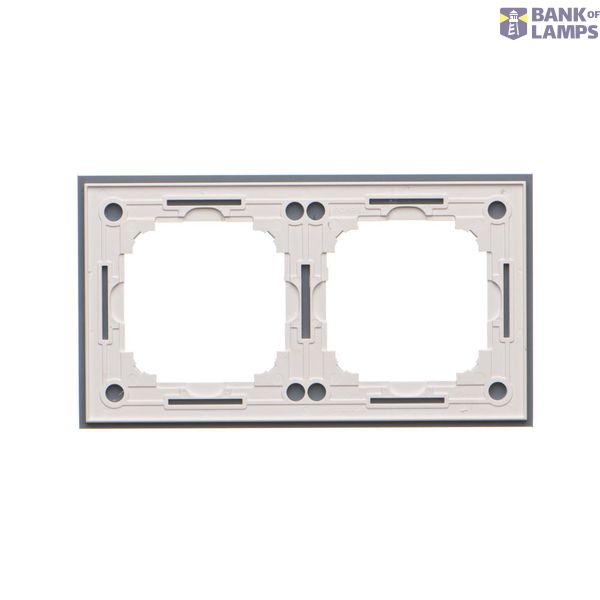 Single concrete frame, black image 1