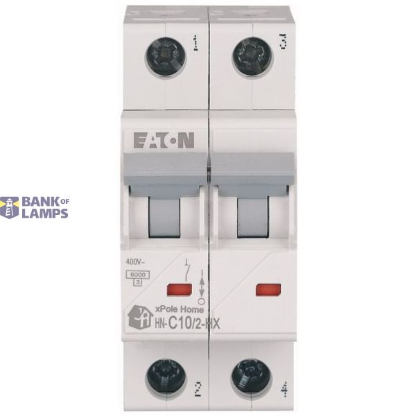 HN-C10/2-HX Eaton Moeller series xPole Home - HN/HN-HX MCB image 1