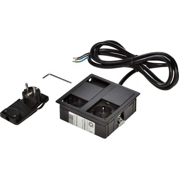 VersaHIT 2x socket, black image 1