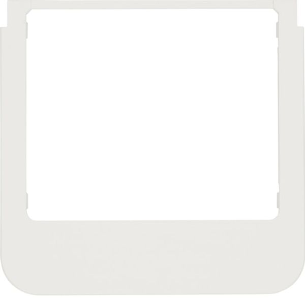 Design frame for KNX Touch Control 3.5", round edges, white, matt image 1