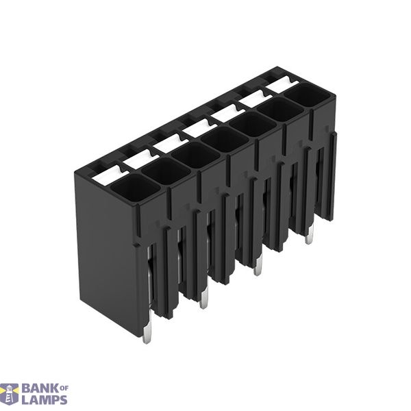 THR PCB terminal block push-button 1.5 mm² black image 2