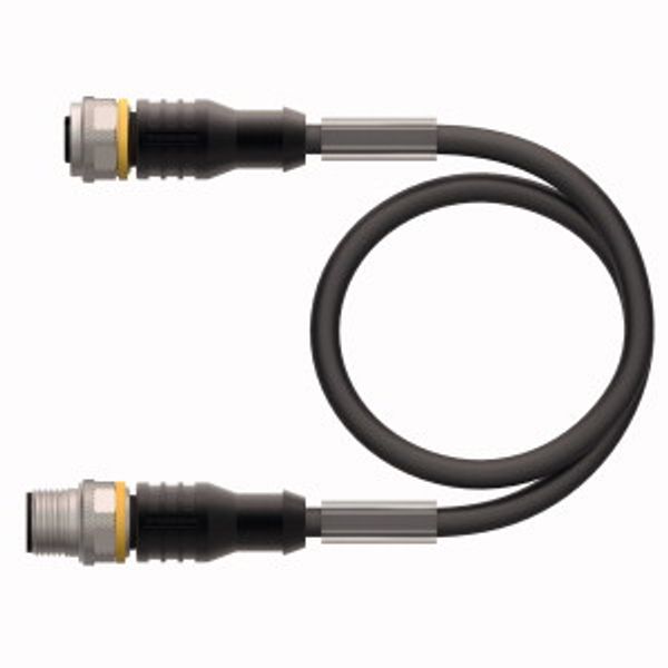 Actuator and Sensor Cable, PUR Extension Cable   RKC5.501T-1-RSC5.501T/TXL image 1