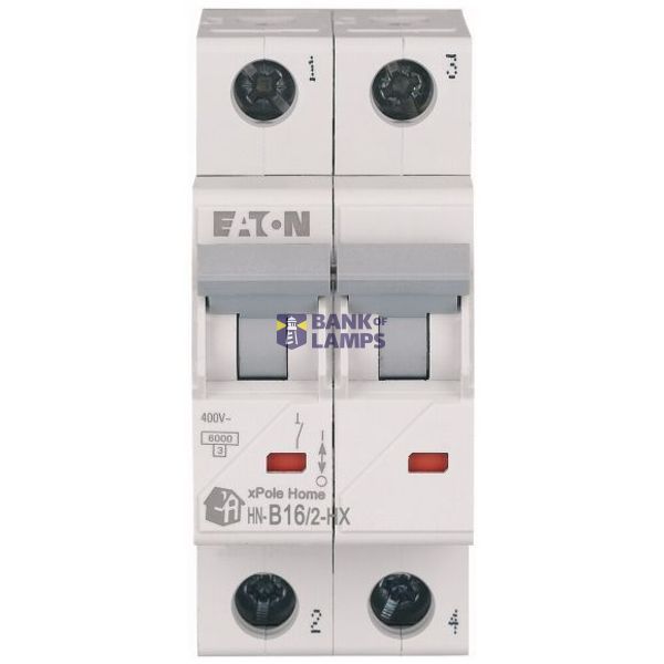 HN-B16/2-HX Eaton Moeller series xPole Home - HN/HN-HX MCB image 1