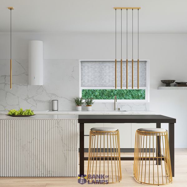 PASTELO 3L GOLD HANGING LAMP G9 3X8W IP20 image 10