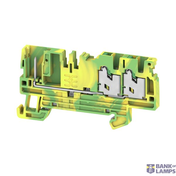 Pluggable terminal, SNAP IN, Green/yellow, 2.5 mm², Number of connecti image 1