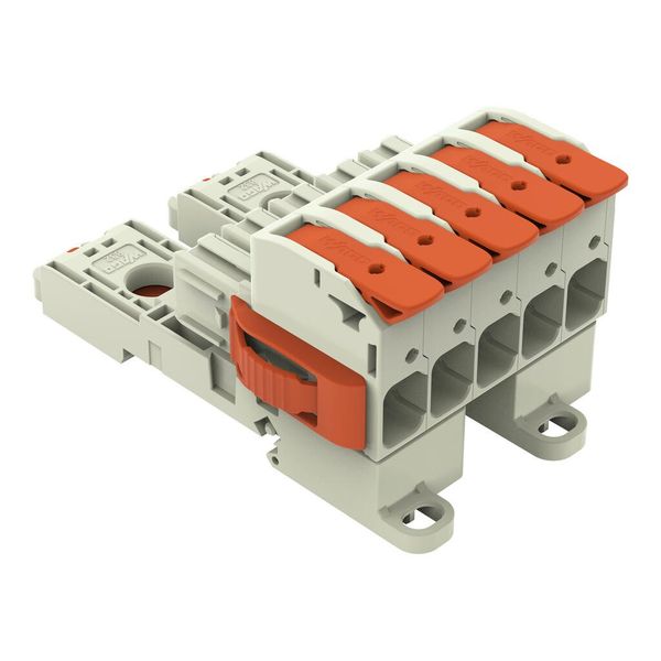 832-1105/037-000/306-000 1-conductor female connector; lever; Push-in CAGE CLAMP® image 1