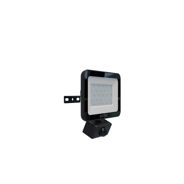 PANLUX LED BATH lamp with EVO 20W reflector with sensor black image 1