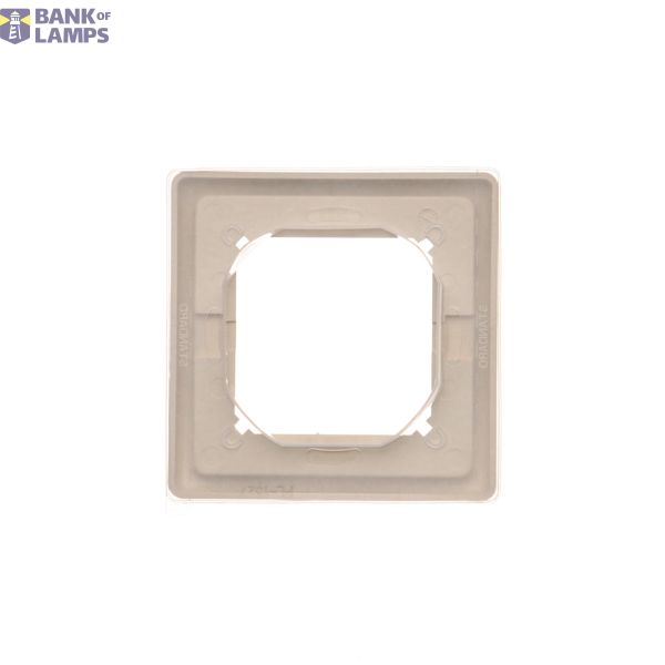 Two-way switch without pictogram, (module), 10AX, quick connection, satin, metallized image 1