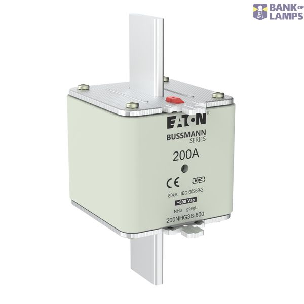 Fuse-link, LV, 200 A, 800 V AC, NH3, Class gG/gL image 6