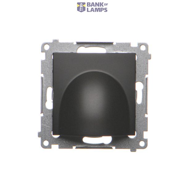 Cable input, black matt image 1