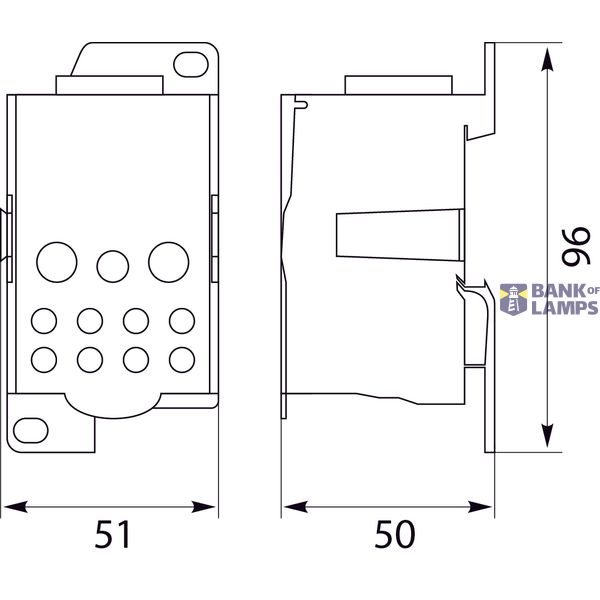 Distribution block UKK-400 image 2