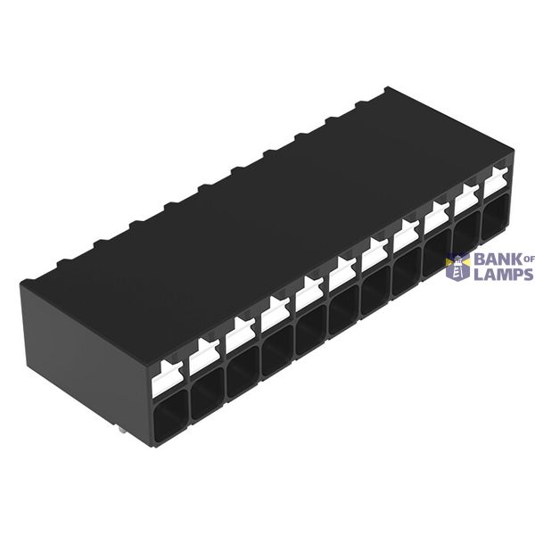 THR PCB terminal block push-button 1.5 mm² black image 1
