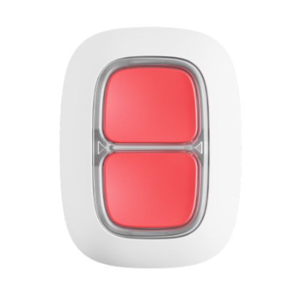 Double emergency button, wireless, white image 1