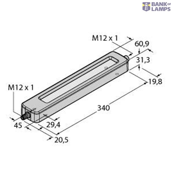 LED Linear Light In the Metal Housing   WLC60CW340A image 2