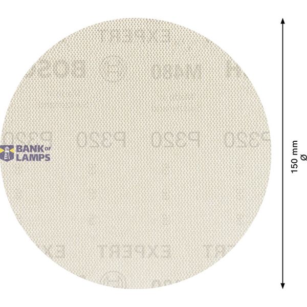 EXPERT M48 Sanding Net for Random Orbital Sanders 15 mm, G 32 5-pc image 2