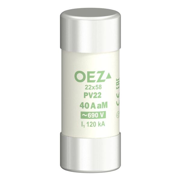 Fuse-link PV22 40A aM image 1