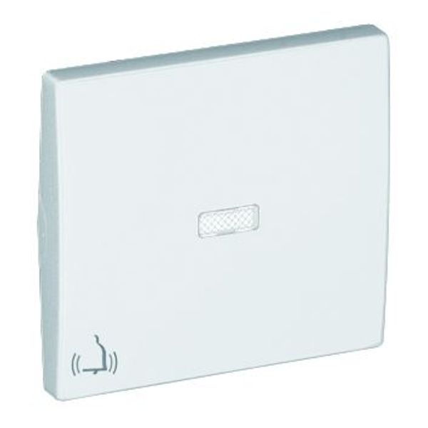 ROCK F/LIGHT SWITCH/PUSH-BUT W/BELL SYMB WHIT image 2
