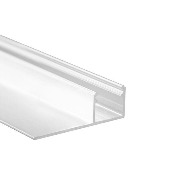 Aluminum profile for plasterboards AW 47x15 mm Whitey diffusion 1 m image 1