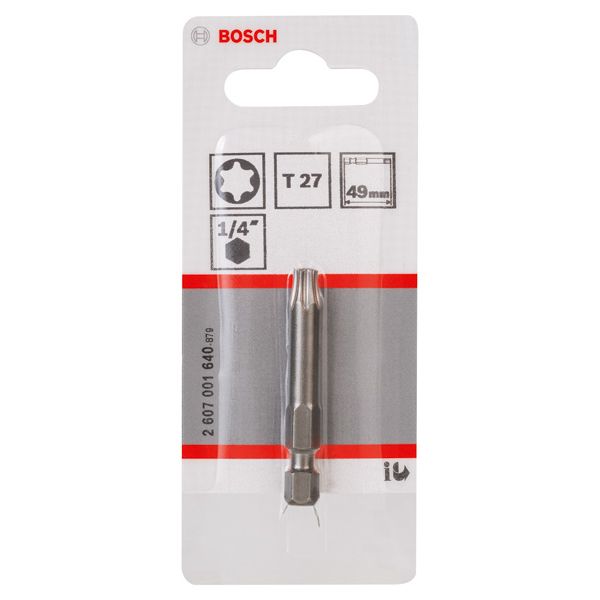 Screwdriver bit Extra Hard T27, 49 mm 1 pcs. image 2