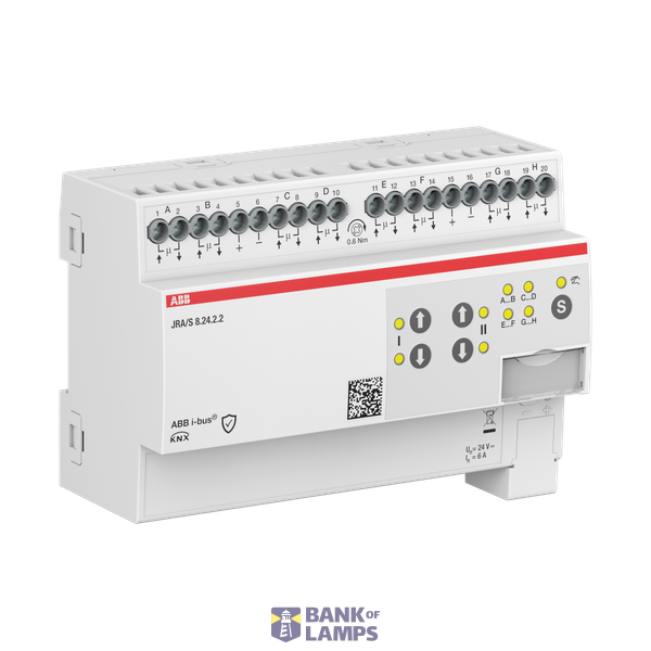 Blind/Roller Shutter Act, 8-f, 24 V DC  Manual Operation, MDRC image 2