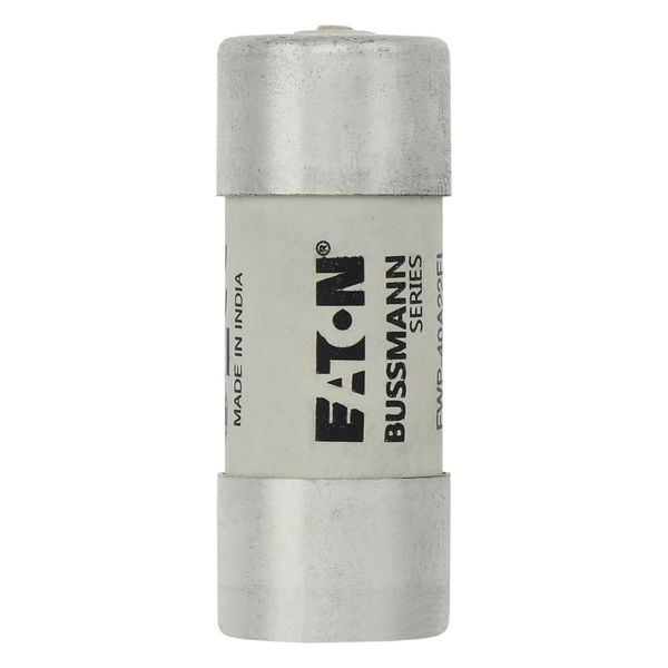 Fuse-link, high speed, 40 A, AC 700 V, 22 x 58 mm, aR, UL, with striker image 13