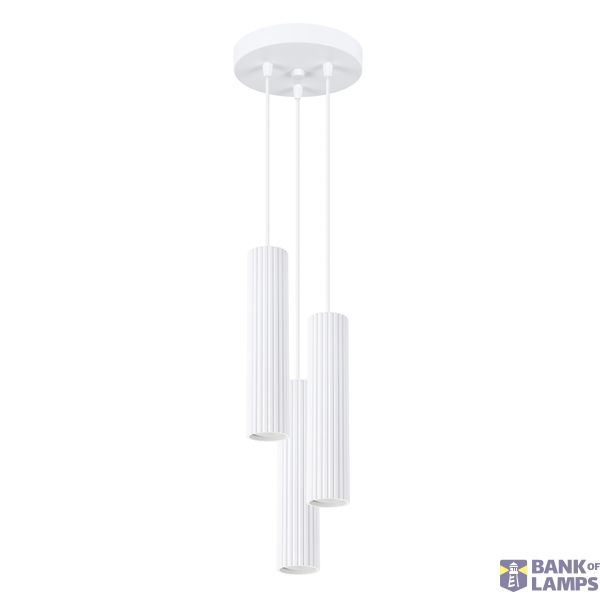 HANGING LAMP WITH SUSPENDED CASCADE TUBES FROM THE CARBON SERIES FOR GU10 FOR DINING ROOM image 7