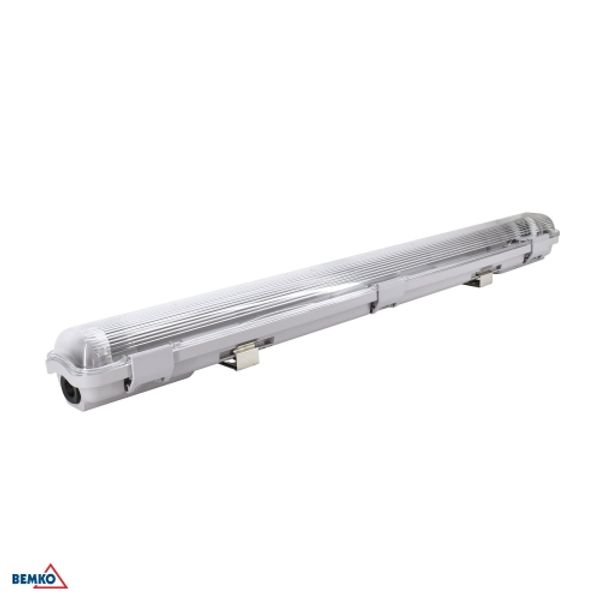 LED HERMETIC FITTING "EMPTY" 60CM 1xT8LED PC image 1