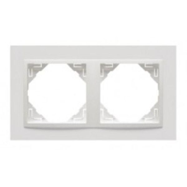 DOUBLE FRAME WHITE/WHITE image 1