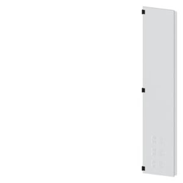 SIVACON, door half, left, with ventilation openings, IP40, H: 2200 mm, W: 400 mm image 2