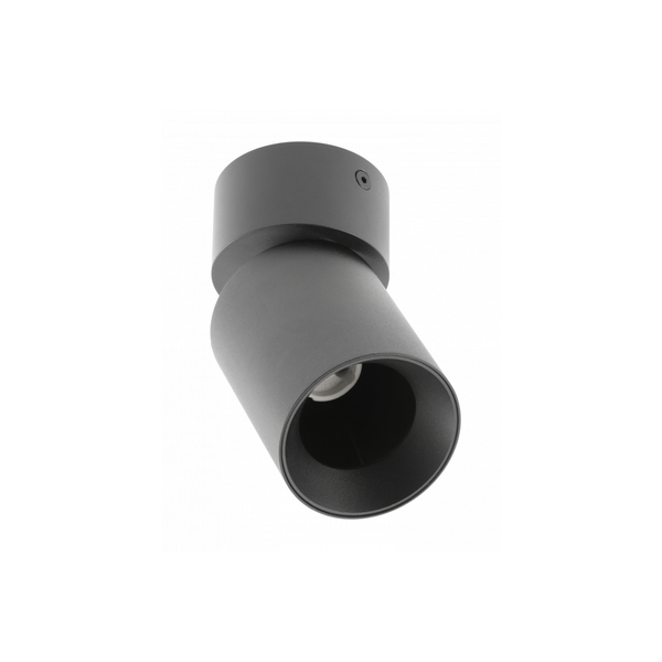 Ceiling luminaire FARGO 2, GU10, 70x166 mm, IP20, max. 20 W, round, black image 1