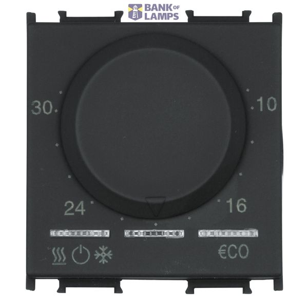 Thermostat, 5-35øC, 6A, 2M, black image 4