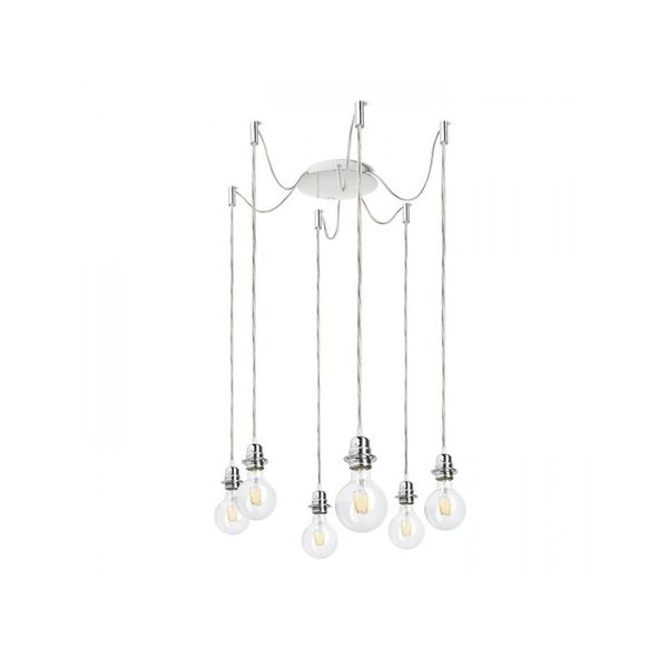 KOMBIX 6 pendant set CHB+TC+CHF 230V LED E27 6x15W image 1