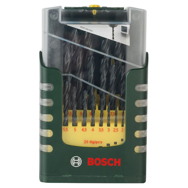 25-piece HSS-R metal drill bit set image 2