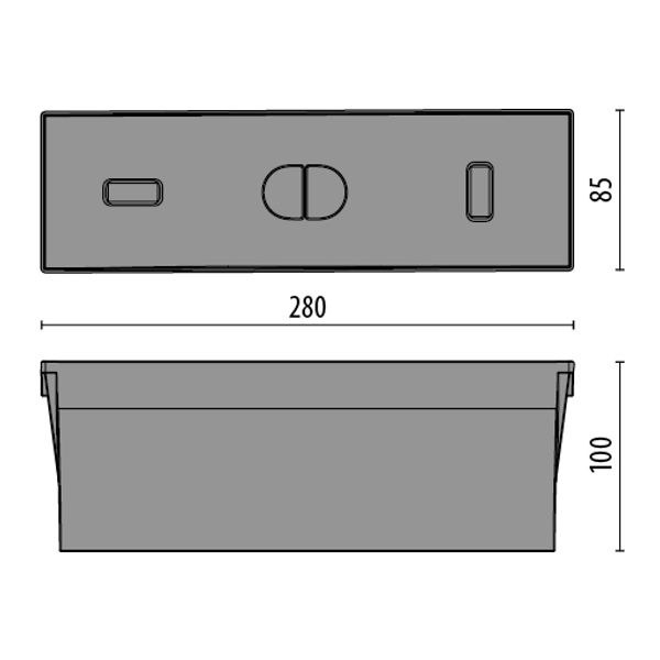 INSERT+2 FLUSH-MOUNTED BOX image 2